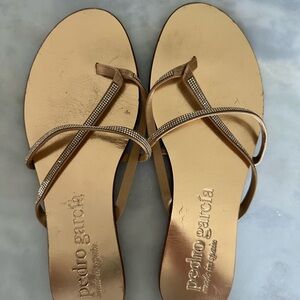 Pedro Garcia Gold Women's Sandals